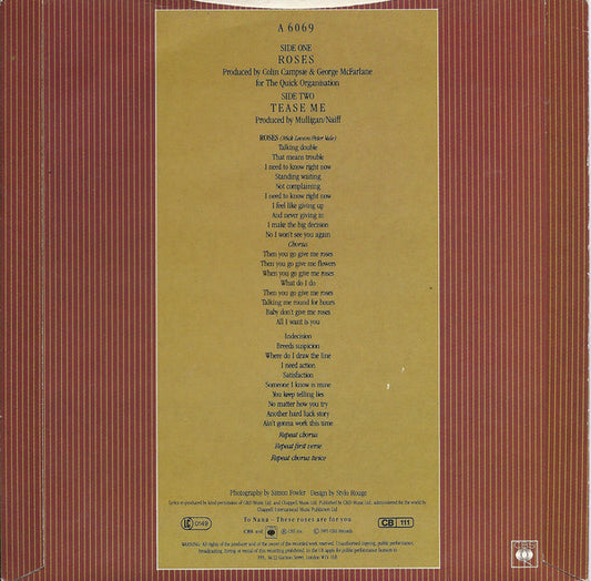 Haywoode : Roses (7")