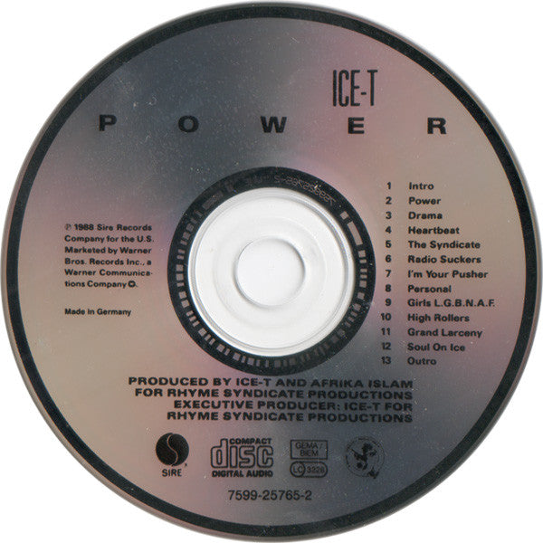 Ice-T : Power (CD, Album, RE)