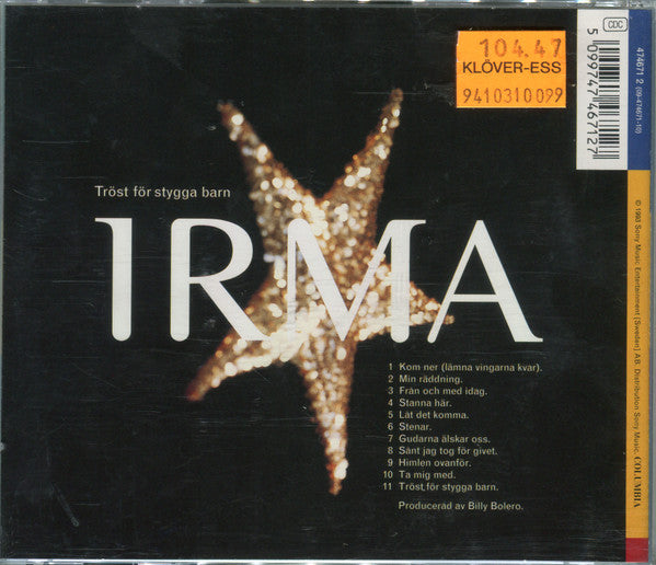 Irma Schultz : Tröst För Stygga Barn (CD, Album)