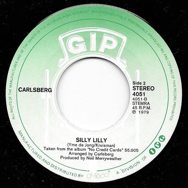 Carlsberg : All The President's Men (7", Single, Gre)
