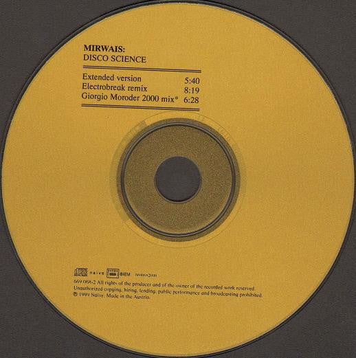 Mirwais : Disco Science (CD, Maxi)