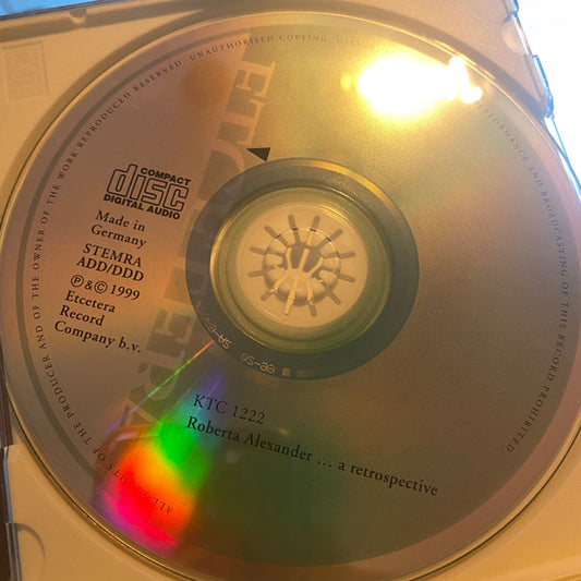 Roberta Alexander : ...A Retrospective (CD, Comp)