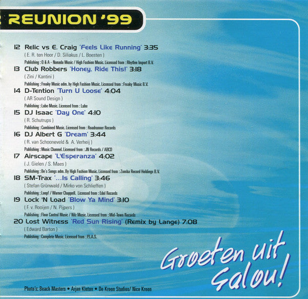 Various : Groeten Uit Salou 2 (CD, Comp)