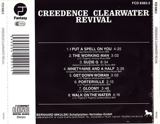 Creedence Clearwater Revival : Creedence Clearwater Revival (CD, Album, RE)
