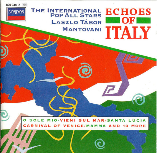 Mantovani · Laszlo Tábor · International "Pop" All Stars : Echoes Of Italy (CD, Comp, RE)