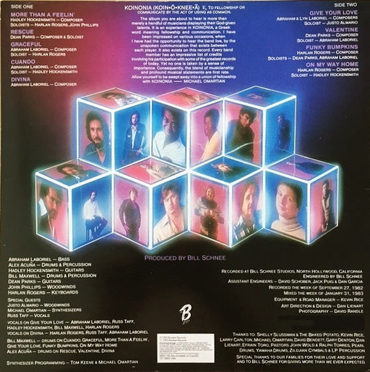 Koinonia : More Than A Feelin' (LP, Album)
