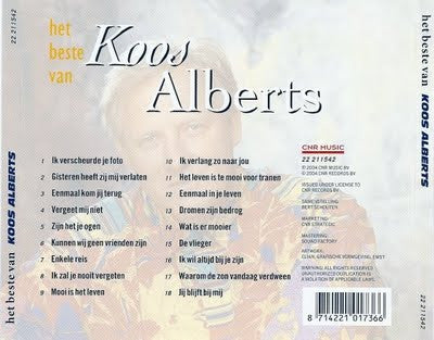 Koos Alberts : Het Beste Van (CD, Comp)