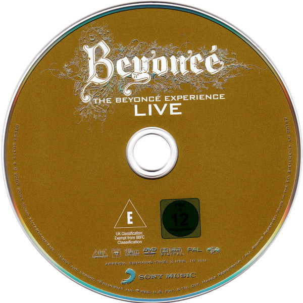 Beyoncé : The Beyoncé Experience Live (DVD-V, PAL)