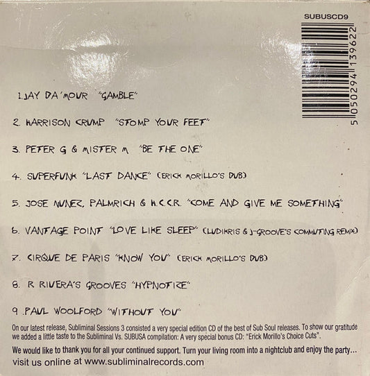 Various : Erick Morillo's Choice Cuts (CD, Comp)