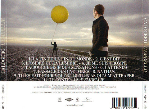 Calogero (2) : L'Embellie (CD, Album, Enh)