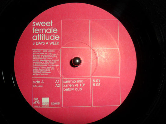 Sweet Female Attitude : 8 Days A Week (12")