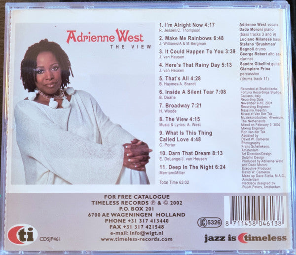 Adrienne West : The View (CD, Album)