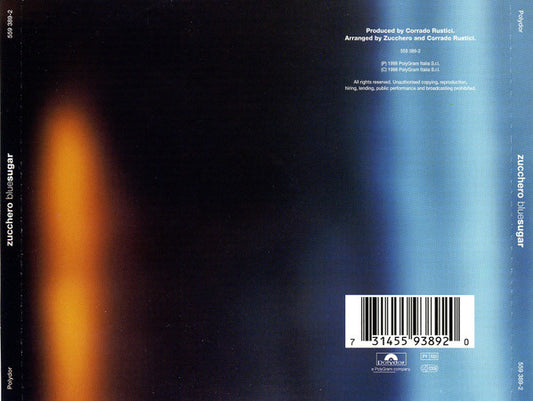 Zucchero : Blue Sugar (CD, Album)