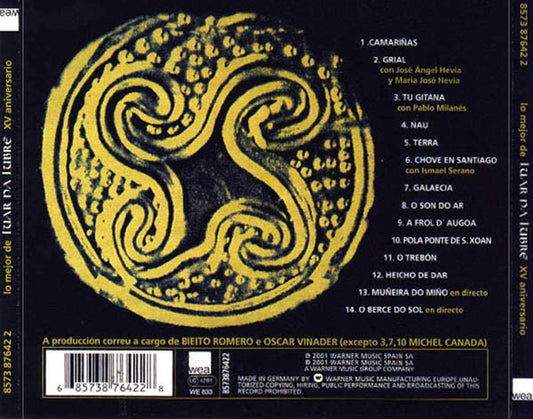 Luar Na Lubre : Lo Mejor De Luar Na Lubre (XV Aniversario) (CD, Comp)