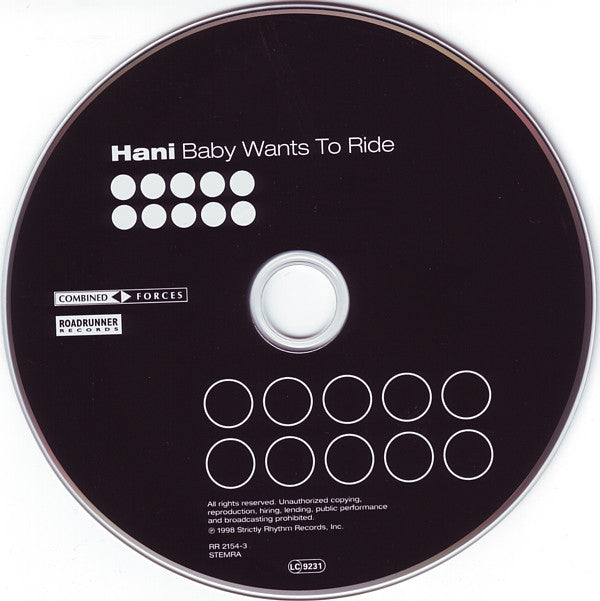 Hani : Baby Wants To Ride (CD, Maxi)