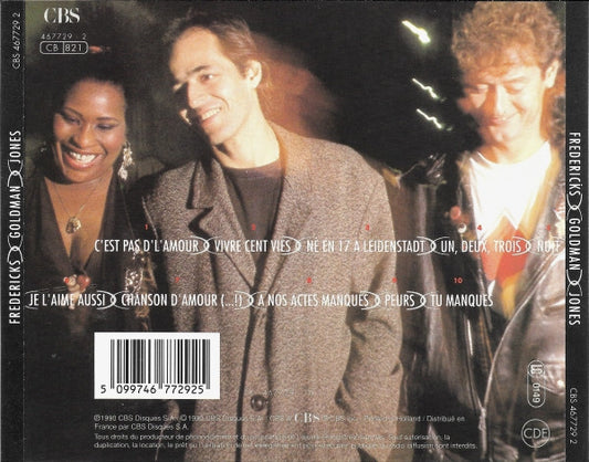 Fredericks Goldman Jones : Fredericks Goldman Jones (CD, Album)
