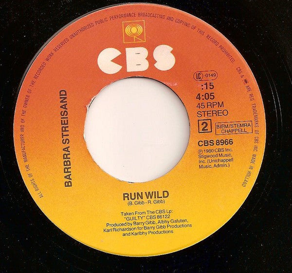 Barbra Streisand : Woman In Love (7", Single)