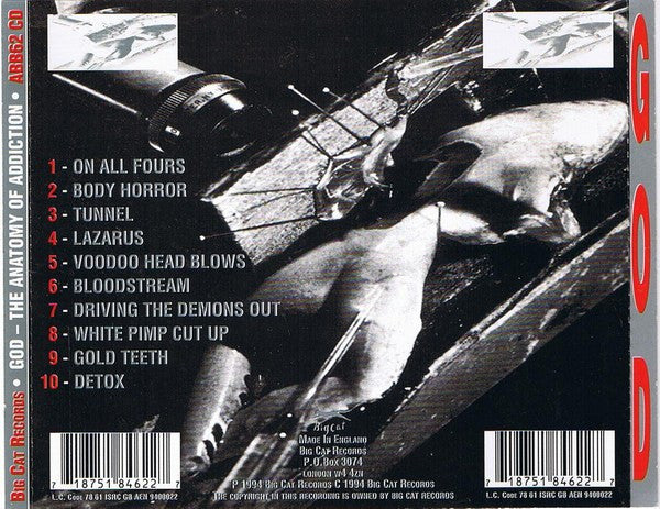 God : The Anatomy Of Addiction (CD, Album)
