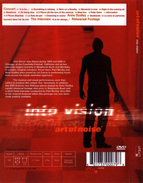 The Art Of Noise : Into Vision (DVD-V, PAL, Reg)
