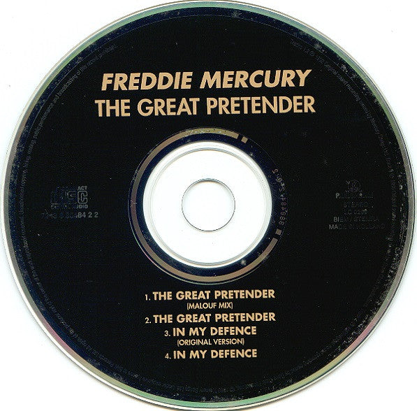 Freddie Mercury : The Great Pretender (Remix) (CD, Maxi)