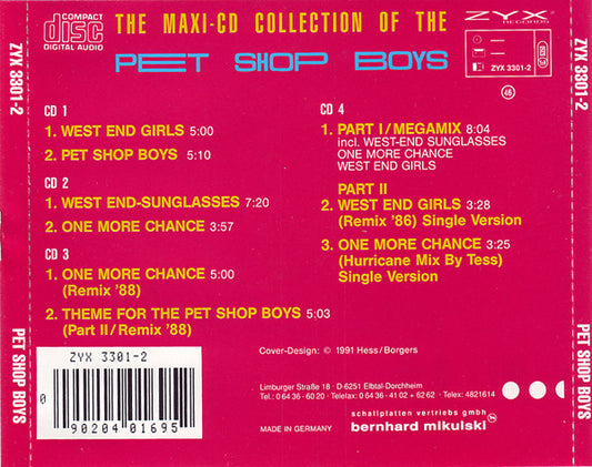 Pet Shop Boys : The Maxi-CD Collection Of The Pet Shop Boys (CD, Maxi, RE + CD, Maxi, RE + CD, Maxi, RE + CD, M)