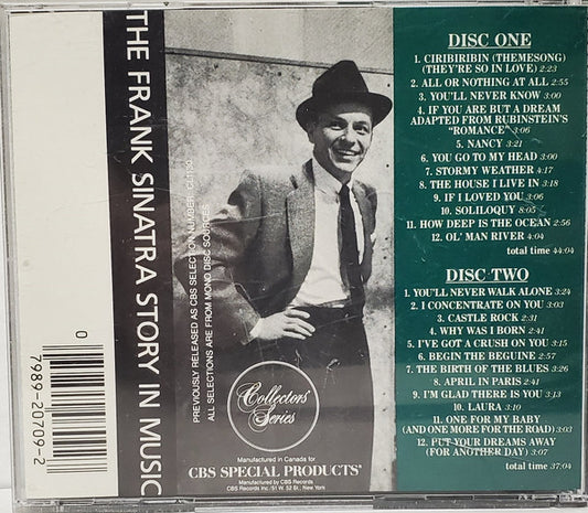 Frank Sinatra : The Frank Sinatra Story In Music (2xCD, Comp, RE)