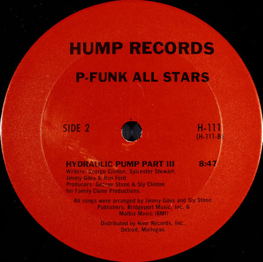 P-Funk All Stars : Hydraulic Pump (12")