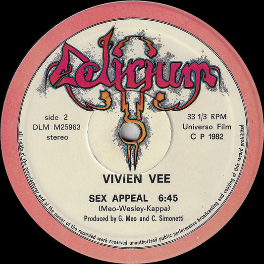 Vivien Vee : Alright (12")
