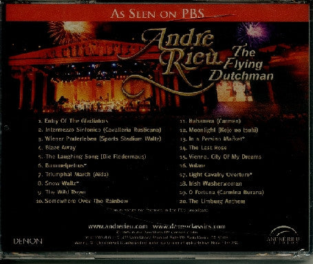 André Rieu : The Flying Dutchman (CD, Album)