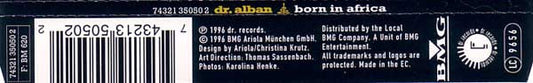 Dr. Alban : Born In Africa (CD, Maxi)