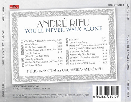 André Rieu / Johann Strauß Orchestra : You'll Never Walk Alone (CD, Album)