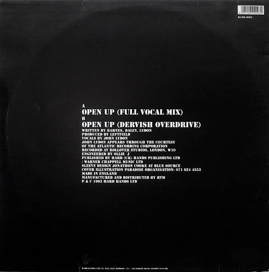 Leftfield, John Lydon : Open Up (12", Single)