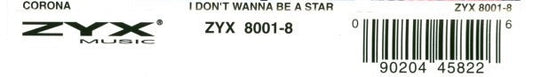 Corona : I Don't Wanna Be A Star (CD, Maxi)