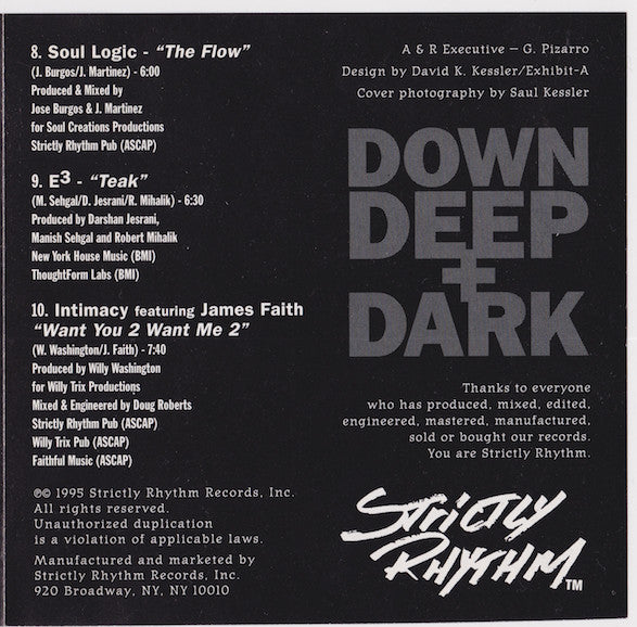 Various : Down, Deep + Dark (CD, Comp)