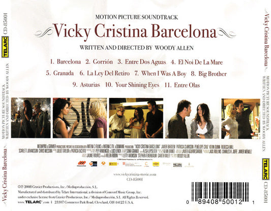 Various : Vicky Cristina Barcelona (Motion Picture Soundtrack) (CD, Album)