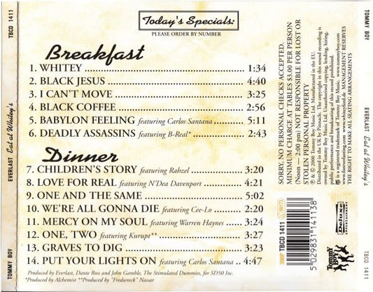 Everlast : Eat At Whitey's (CD, Album)