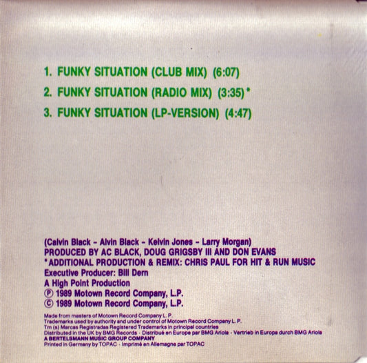AC Black : Funky Situation (CD, Maxi)