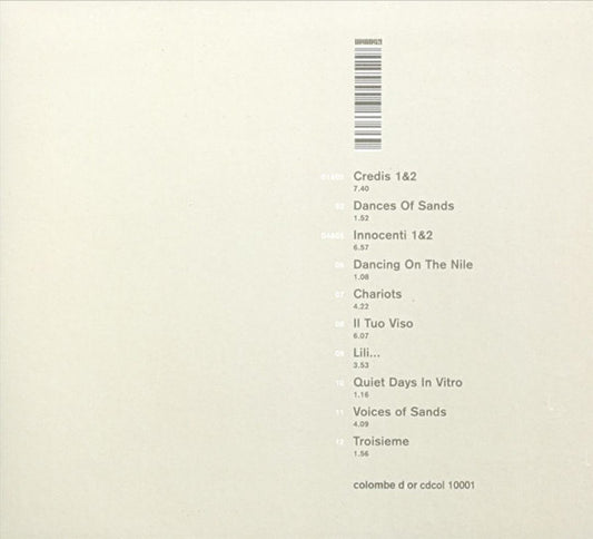 Elisabeth Valletti : Innocenti (CD, Album)
