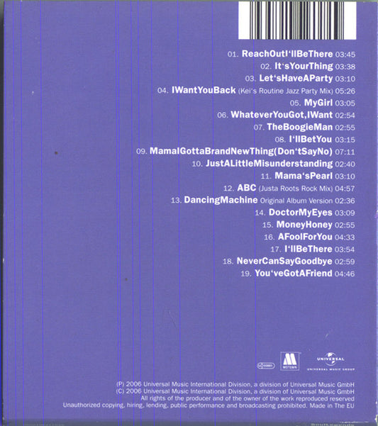 The Jackson 5 : Soul Legends (CD, Comp, Dig)