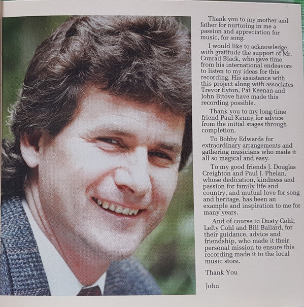 John McDermott (4) : Danny Boy (CD, Album, Dis)