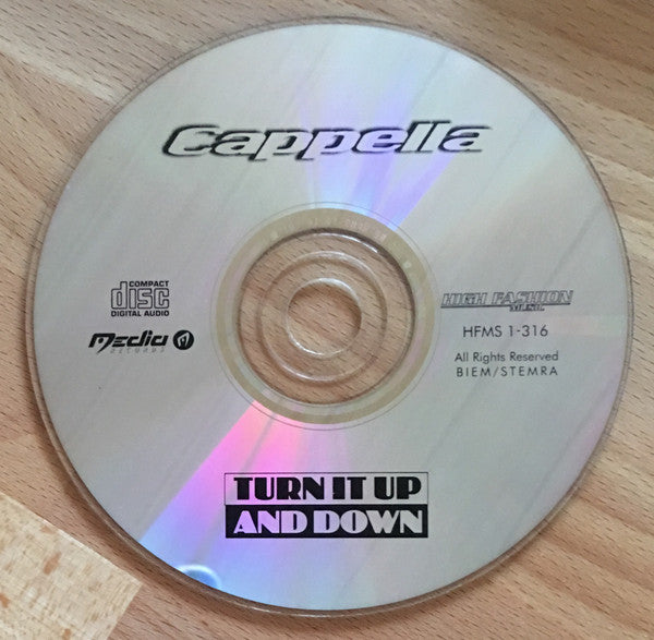 Cappella : Turn It Up And Down (CD, Maxi)