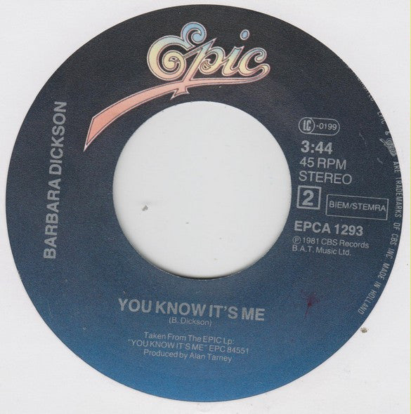 Barbara Dickson : My Heart Lies (7", Single)