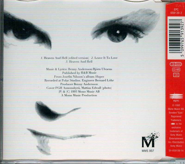 Josefin Nilsson : Heaven And Hell (CD, Maxi)