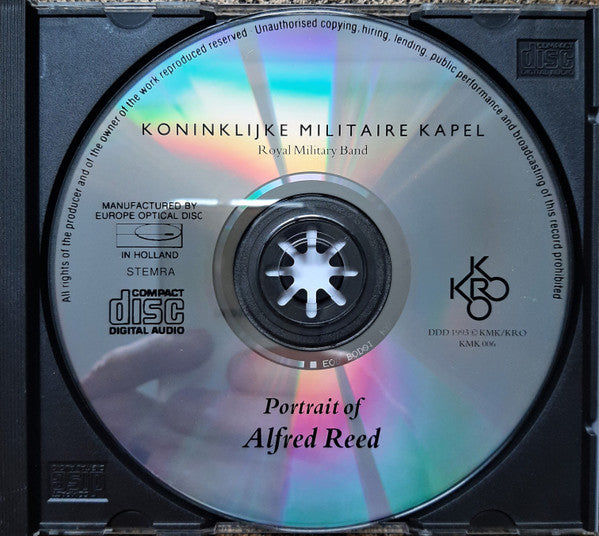 Alfred Reed, Koninklijke Militaire Kapel : Portrait Of Alfred Reed (CD, Album, RP)