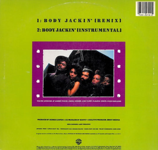 Incorporated Thang Band : Body Jackin' (12", Maxi, Spe)