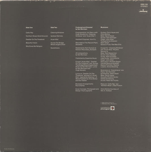 Van Morrison : Beautiful Vision (LP, Album)