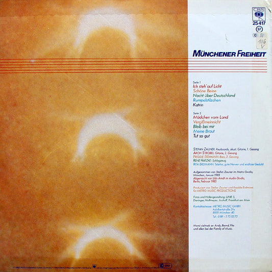 Münchener Freiheit : Licht (LP, Album)