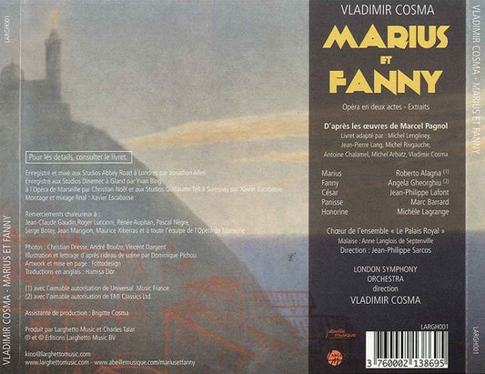 Vladimir Cosma : Marius Et Fanny (Opéra D'après Marcel Pagnol) (CD, Album, Sli)
