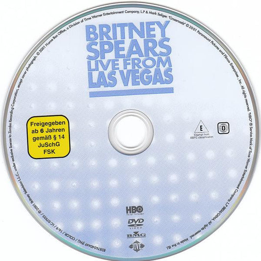 Britney Spears : Live From Las Vegas (DVD-V, PAL)