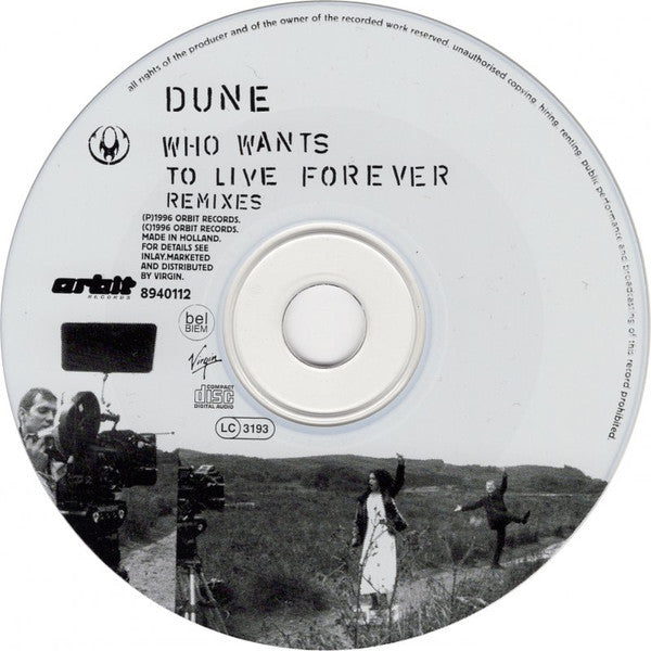 Dune (3) : Who Wants To Live Forever (Remixes) (CD, Maxi)